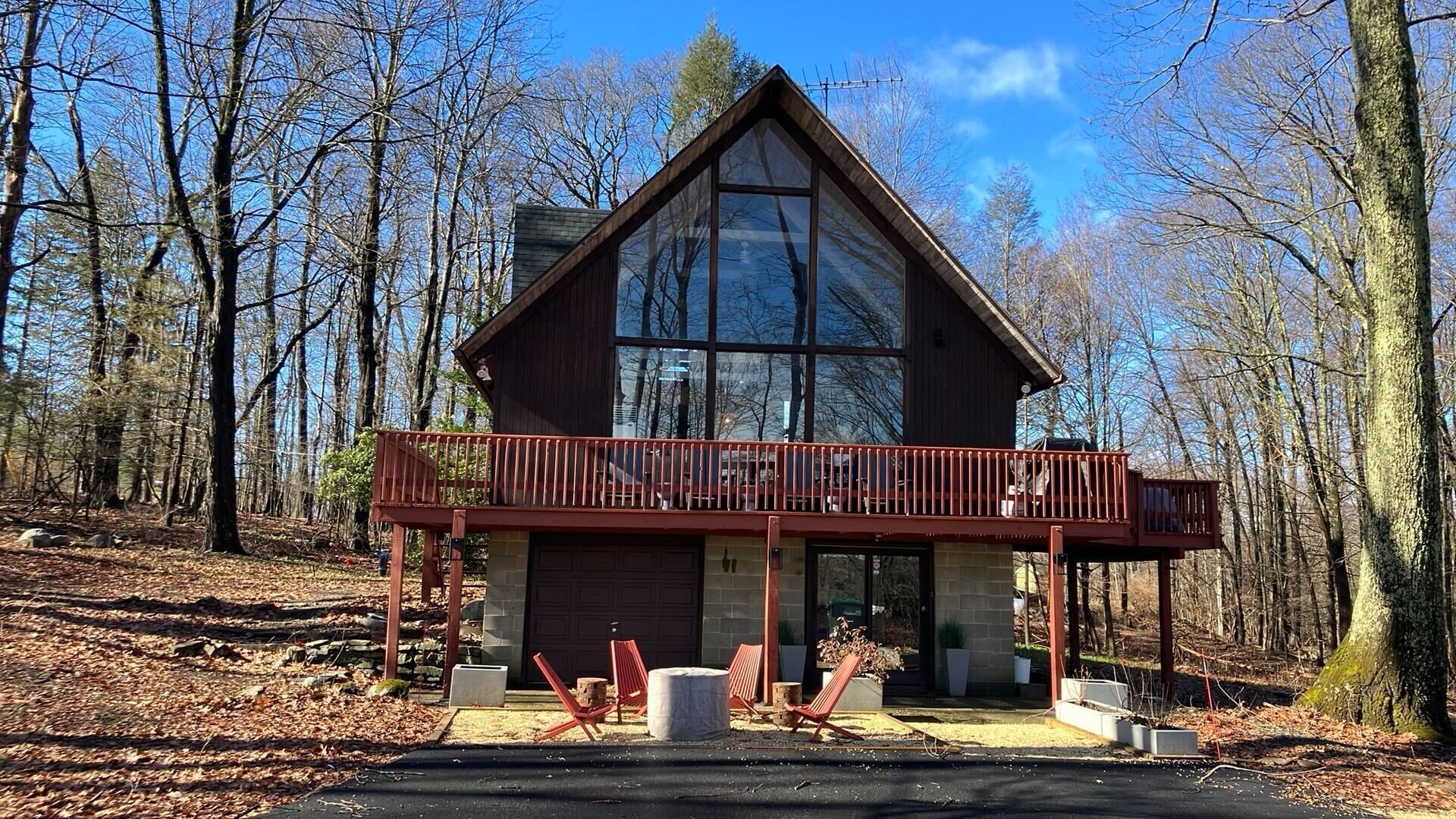 Cozy A-Frame Chalet in the Hudson Valley