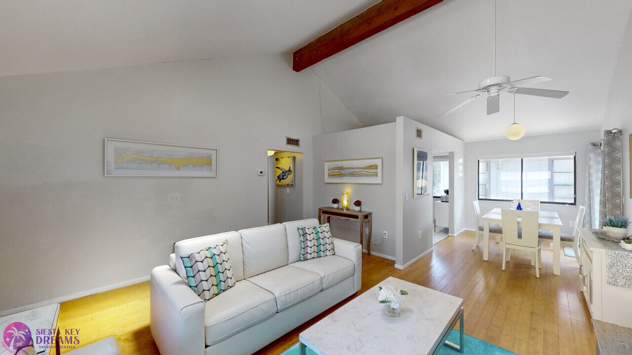 Smart TV, books, video library, stereo