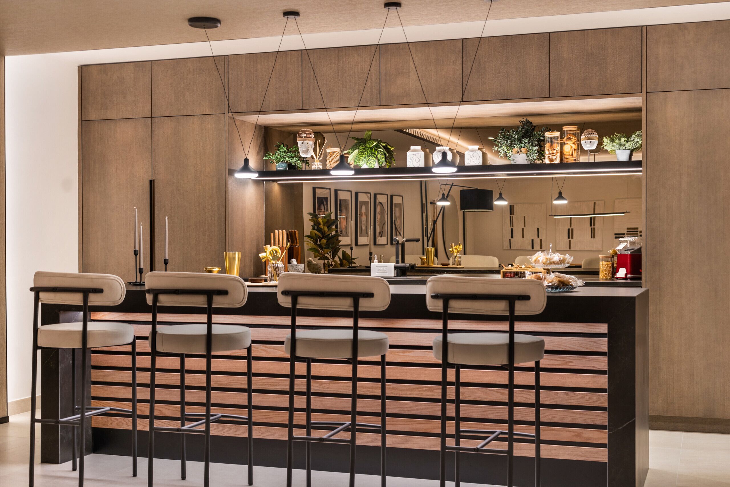 Bar (in der Unterkunft)