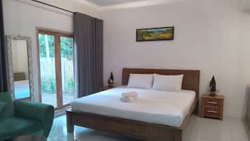 Dobbeltrom – deluxe | Wi-fi (inkludert) og sengetøy