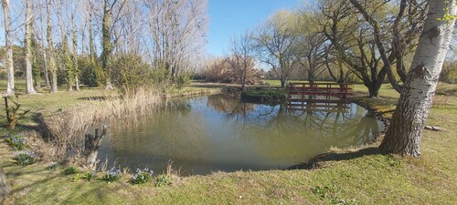 Villa 90 m2 Le Thor. 5kms Isle sur Sorgue, 12 Avignon, 15 Lubéron, 1h de la mer