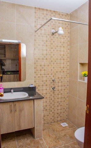 Standard Apartment, 1 Queen Bed | Bathroom - SOUTH SUITES APRTMENT STUDIO IN SOUTH B (Nairobi)