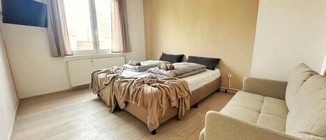 Apartment | 2 bilik tidur, Wi-fi percuma, cadar katil