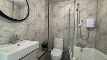 Shower, hair dryer