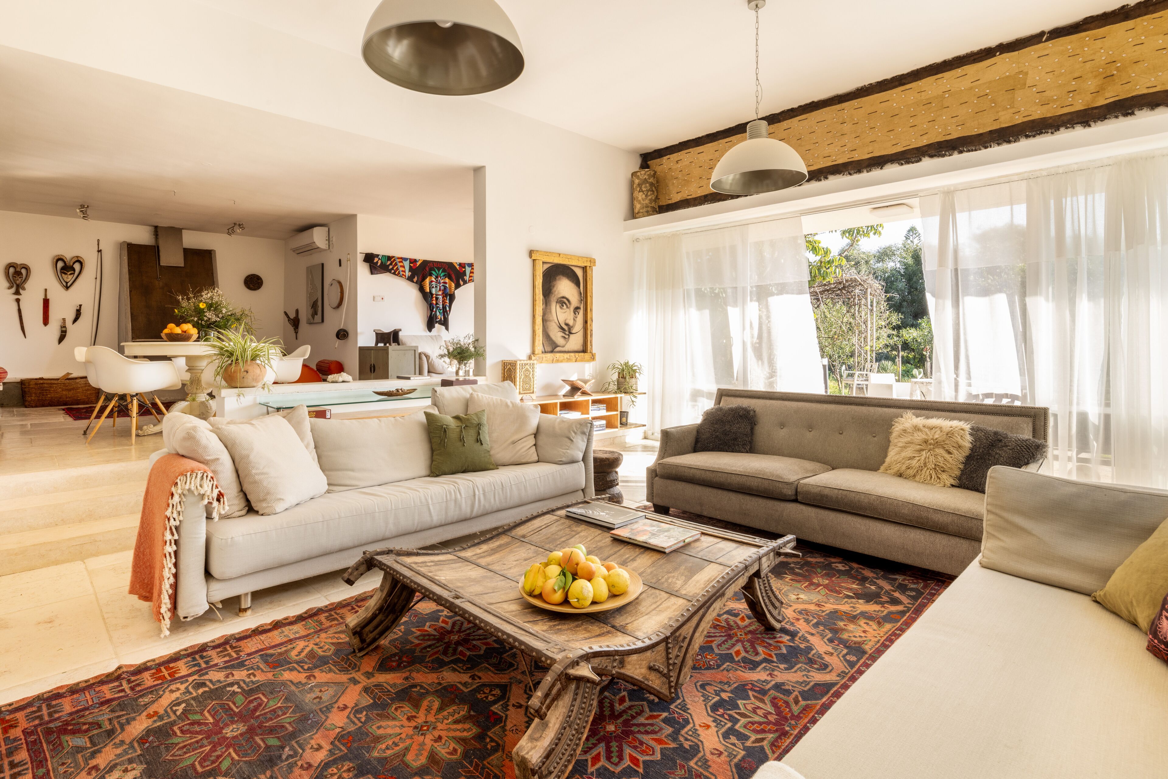 House, Patio, Garden View | Living area | 55-inch Smart TV with digital channels