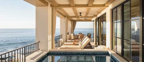 Suite, 1 Bedroom, Ocean View (La Casona) | Hypo-allergenic bedding, down comforters, minibar, in-room safe