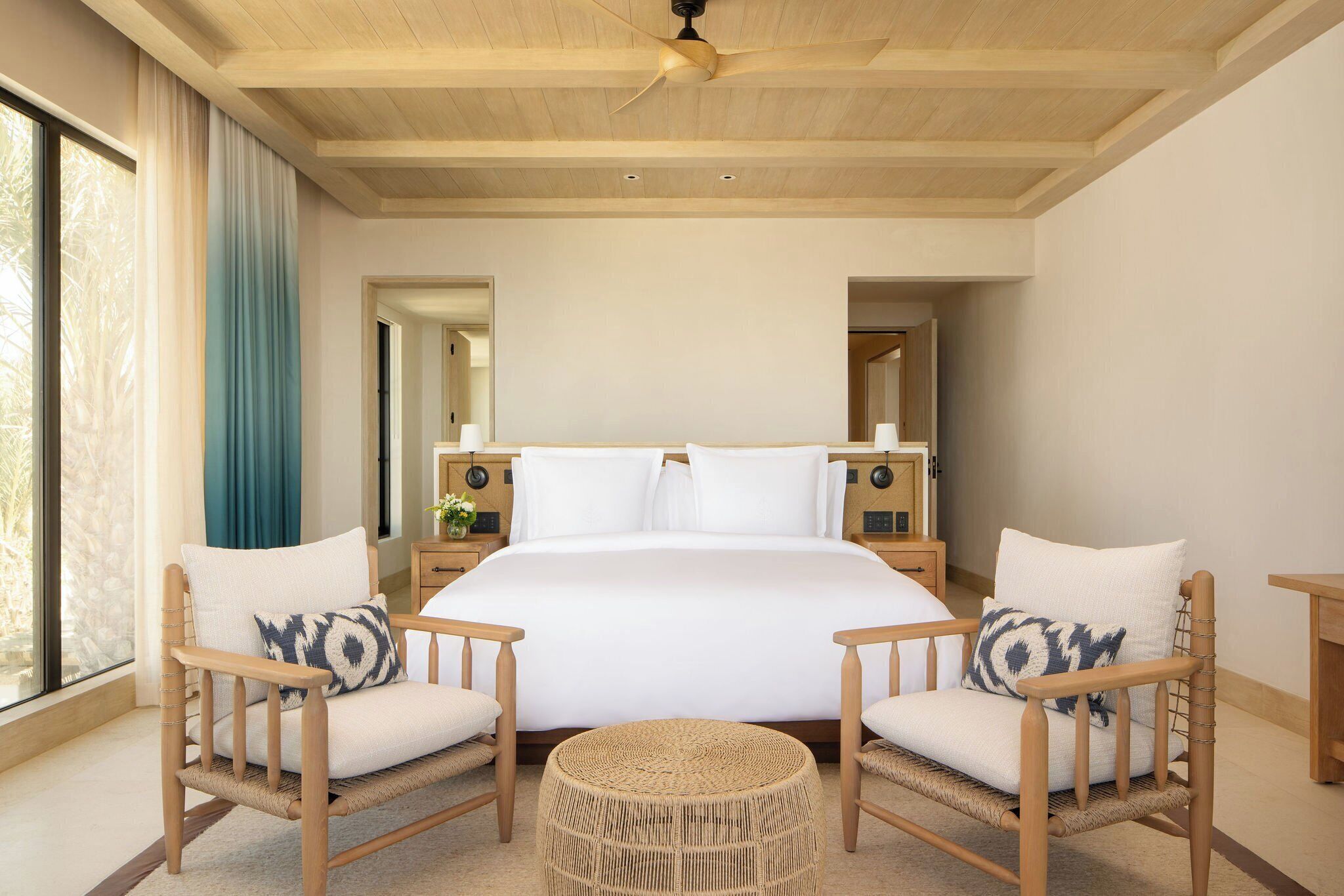 Vila, 4 quartos, vista para o oceano (Rooftop) | Roupas de cama antialérgicas, edredons de pluma, frigobar