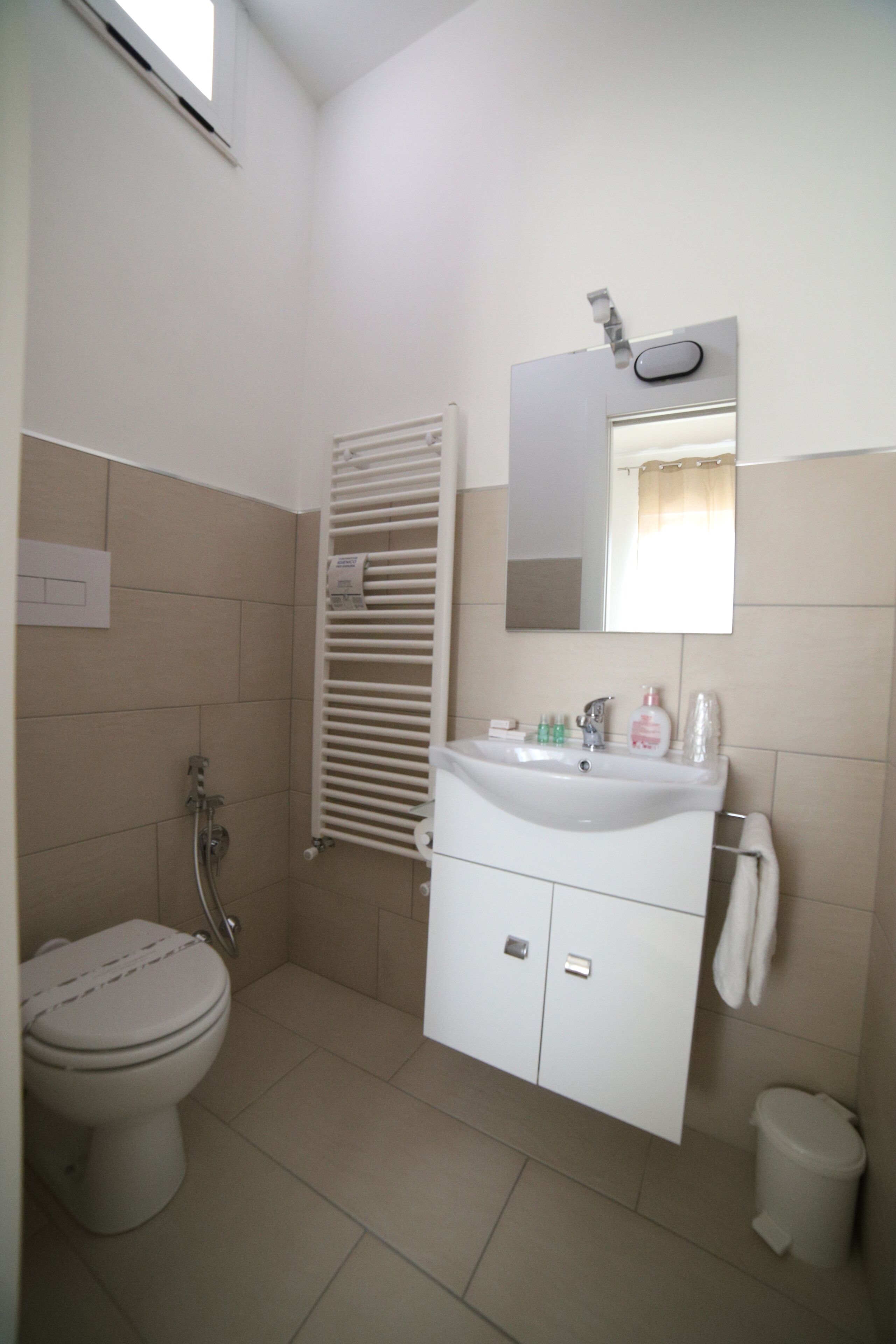 Habitación panorámica - 1 cama matrimonial o 2 individuales | Baño | Regadera, regadera tipo lluvia, amenidades de baño gratuitas 