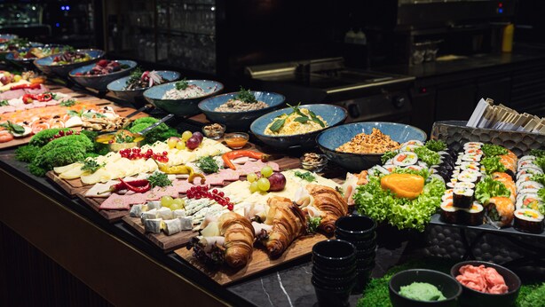 Petit déjeuner buffet