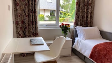 Standard-Einzelzimmer, Bergblick | Kostenloses WLAN, Bettwäsche