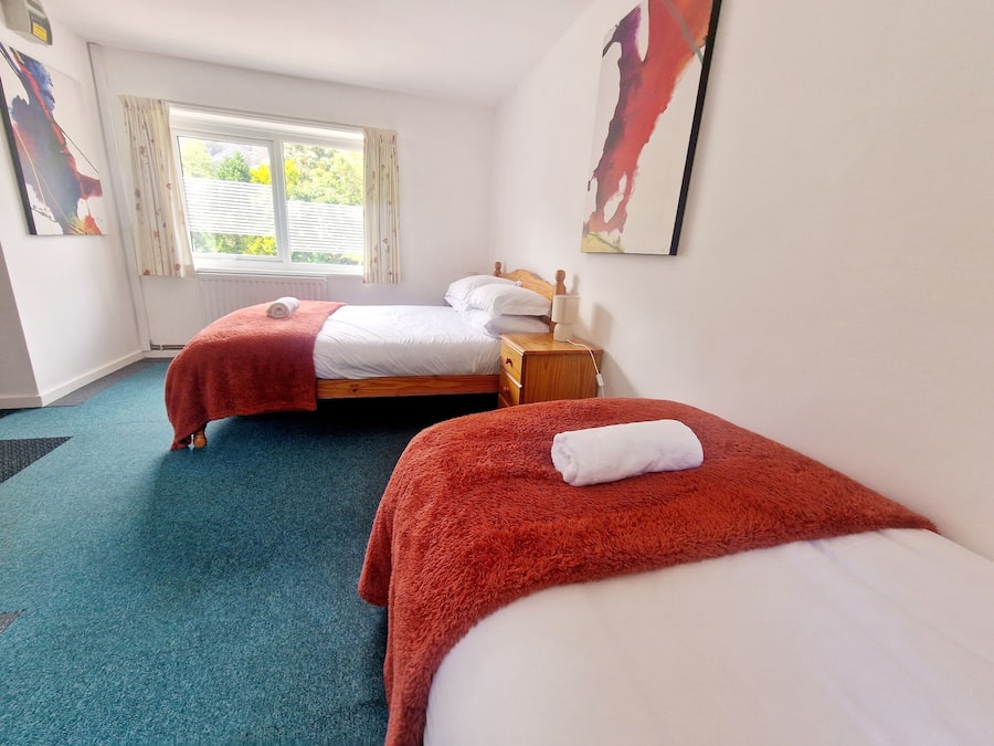 Dubbelrum för familj - flera sängar - utsikt mot bergen | Gratis wi-fi och sängkläder