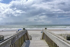 Beach nearby - Waterfront Sound Views | Sunset Deck, Pool & Beach Access | North Topsail (North Topsail Beach)