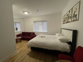 WiFi (free), individually decorated, bed sheets