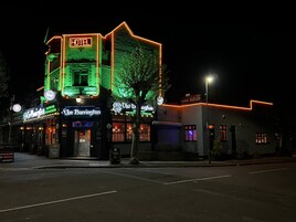 Entrada de la propiedad