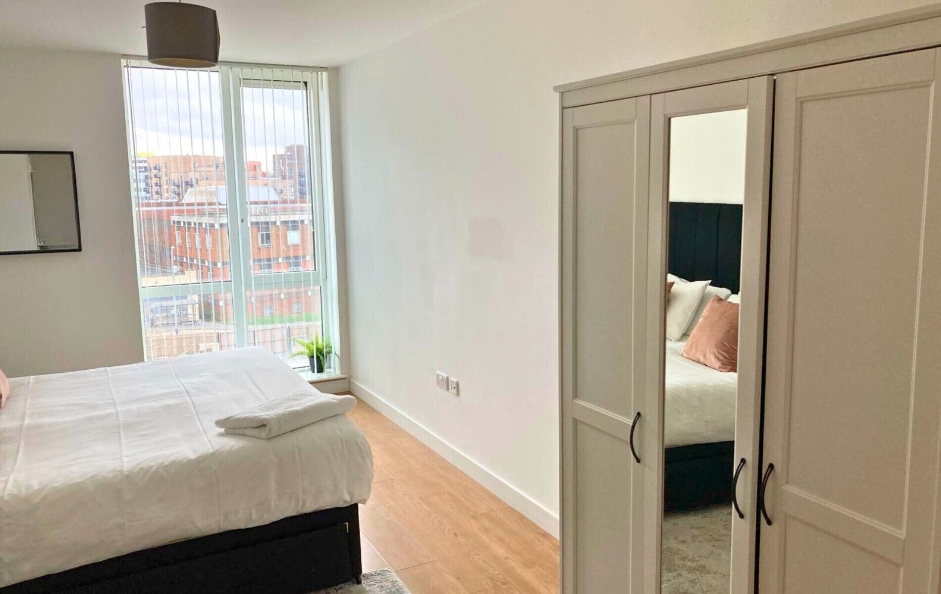 2 bedrooms, iron/ironing board