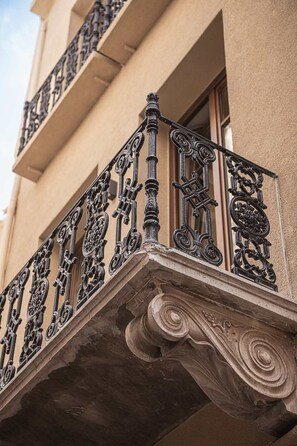 Rom – superior, 1 queensize-seng | Balkong