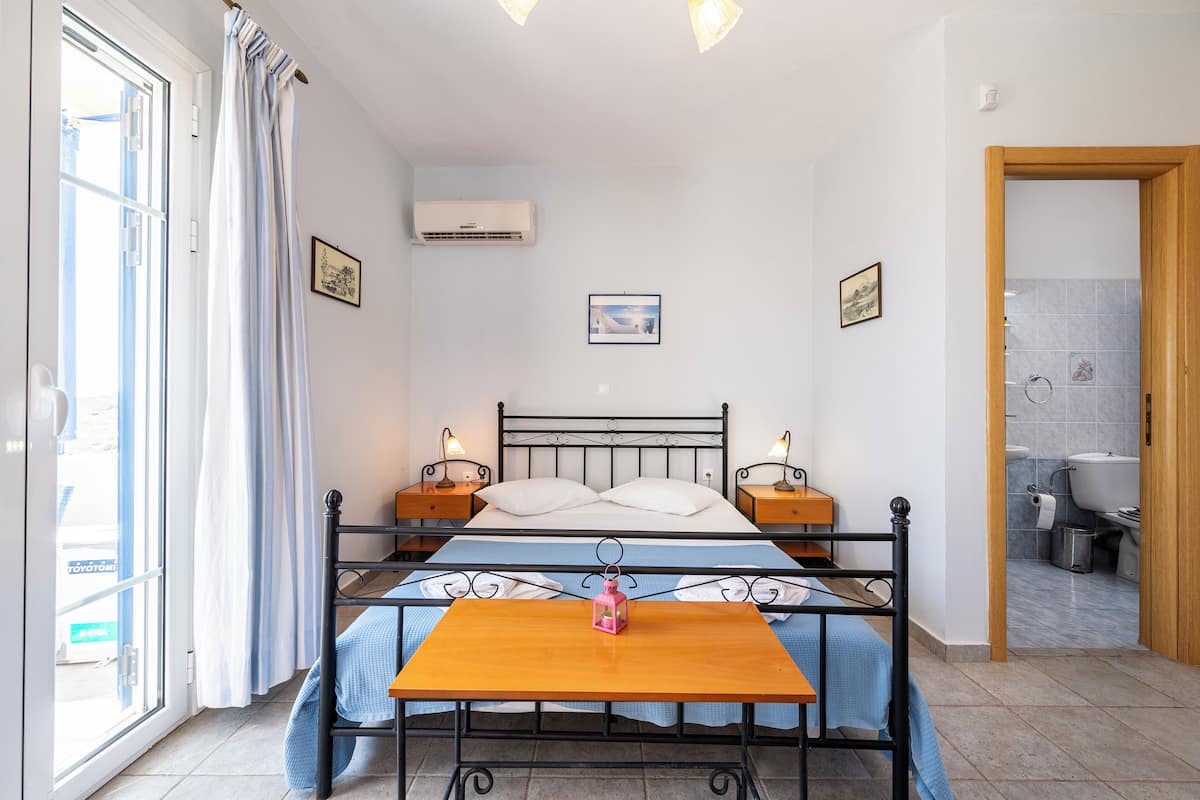 1 slaapkamer, een kluis op de kamer, geluiddichte muren