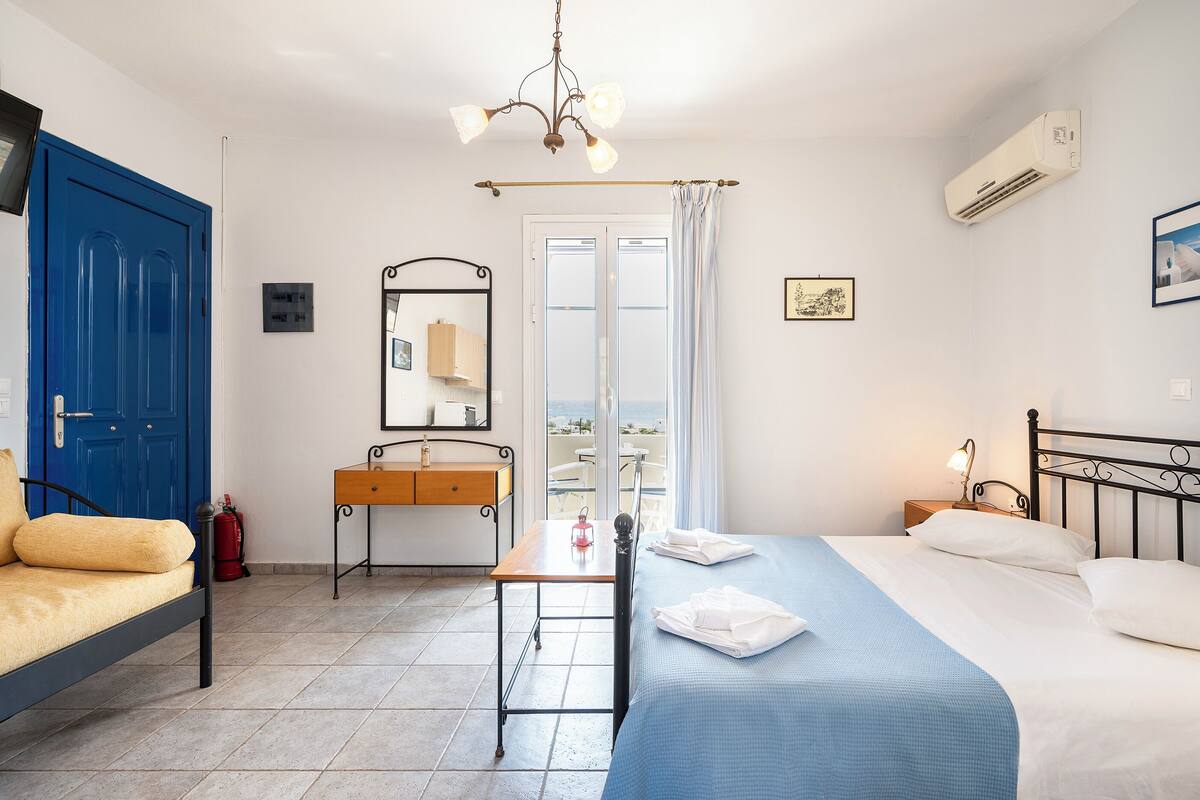 Superior-Studio, Meerblick | Zimmersafe, schallisolierte Zimmer, Bügeleisen/Bügelbrett