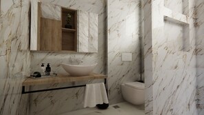 Deluxe-Suite, 1 Schlafzimmer, Nichtraucher, Veranda | Badezimmer