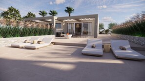 Voorkant van accommodatie