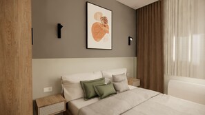 Deluxe Suite, 1 Bedroom, Non Smoking, Lanai | 1 bedroom, in-room safe, blackout curtains, soundproofing - NALU LUXURY SUITES (Kos)