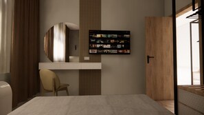 Suite Deluxe, 1 habitación, no fumadores, lanai | 1 dormitorio, caja fuerte, cortinas opacas y sistema de insonorización