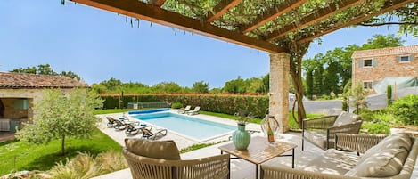 Piscine chauffée