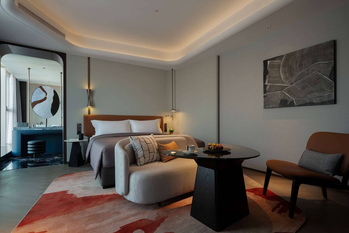 Suite, 1 King-Bett, Raucher (270-Degree View)