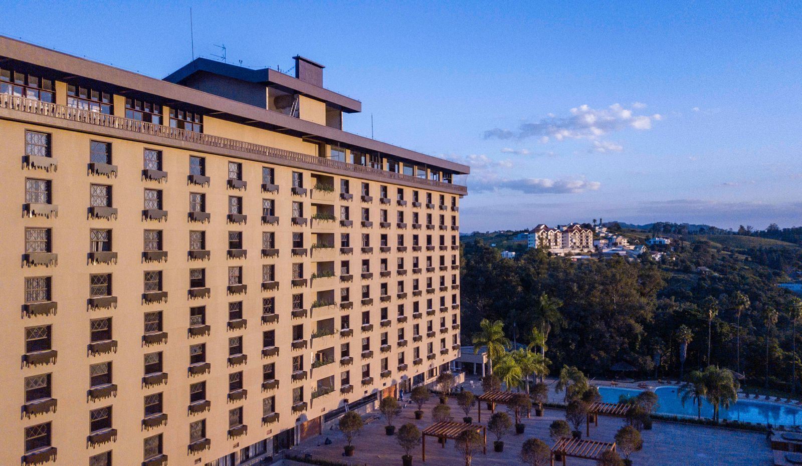 Fachada da propriedade