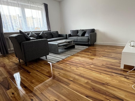 Living area. Zentrale Wohnung in Kiel