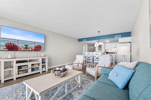 Smart TV - Garden City Beach Oceanfront Condo 912 | Rising Tides Properties Rental (Murrells Inlet)