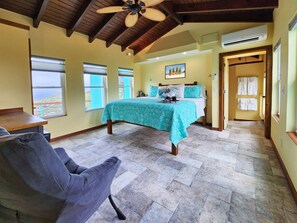 2 bedrooms, desk, free WiFi, bed sheets - Midnight Sun - 2 bd/1 bth Villa Suite - Spectacular Island & Water Views -Solar (Cruz Bay)