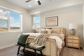 Condo, 2 Bedrooms | 2 bedrooms, desk, laptop workspace, iron/ironing board