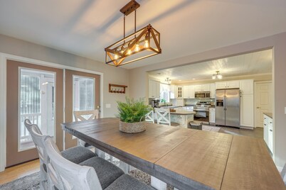 Spacious Eagle Lake Home w/ Fireplace & Deck