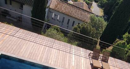 Leucate, exceptional sea view villa! Charming villa 10 people with swimming pool