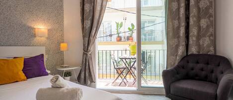 1 soverom, strykejern/-brett, wi-fi (inkludert) og sengetøy