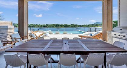 The Enclave | Kid's Play Zone | Game Room | Infinity Pool + Spa | 9 Mi to Winery
