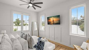 3 soverom, skrivebord, strykejern/-brett og wi-fi