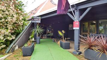 EntrĂ©e de lâhĂ©bergement