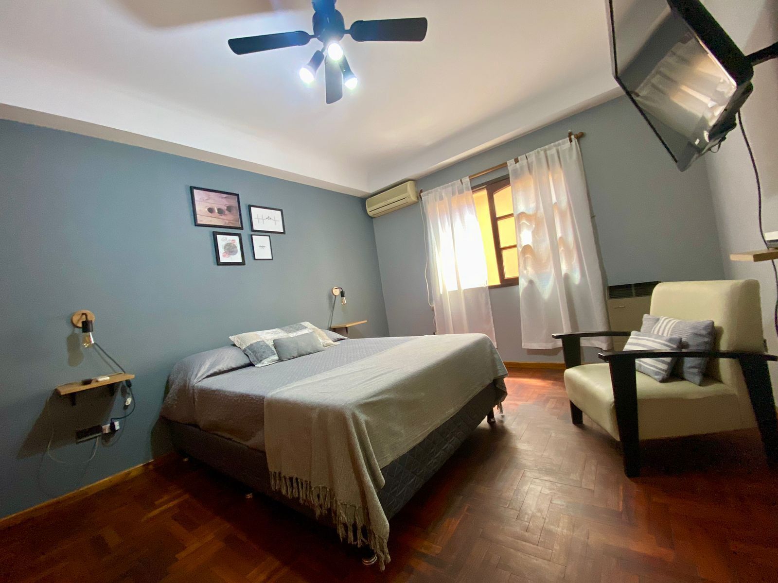 2 habitaciones, wifi y ropa de cama 