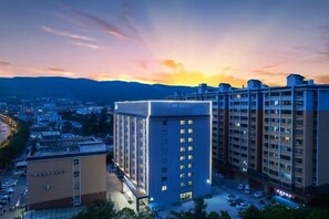 Fassade der Unterkunft