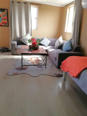 Apartment, 1 Bedroom, Balcony, Mountain View | Lounge