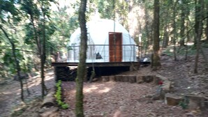 Terrace/patio - Glamping Don Delfis (Valle de Bravo)