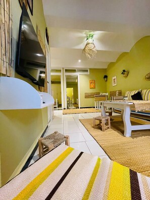 Apartment, 2 Bedrooms, Smoking | Living room - Beautiful Studio In Casablanca (Casablanca)