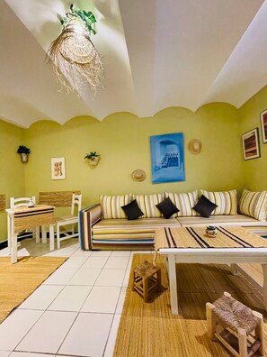 Apartment, 2 Bedrooms, Smoking | Living room - Beautiful Studio In Casablanca (Casablanca)