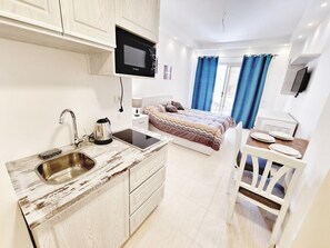 1 bedroom, bed sheets - Cozy, refurbished and modern studio in Hurghada (Hurghada)