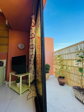 アパートメント 1 ベッドルーム 喫煙可 バルコニー | バルコニー