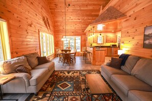 Télévision, cheminée