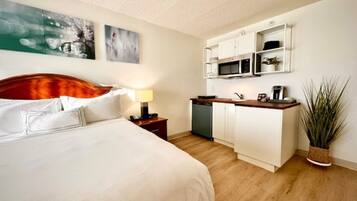 1 chambre, fer et planche Ă repasser, Wi-Fi, draps fournis