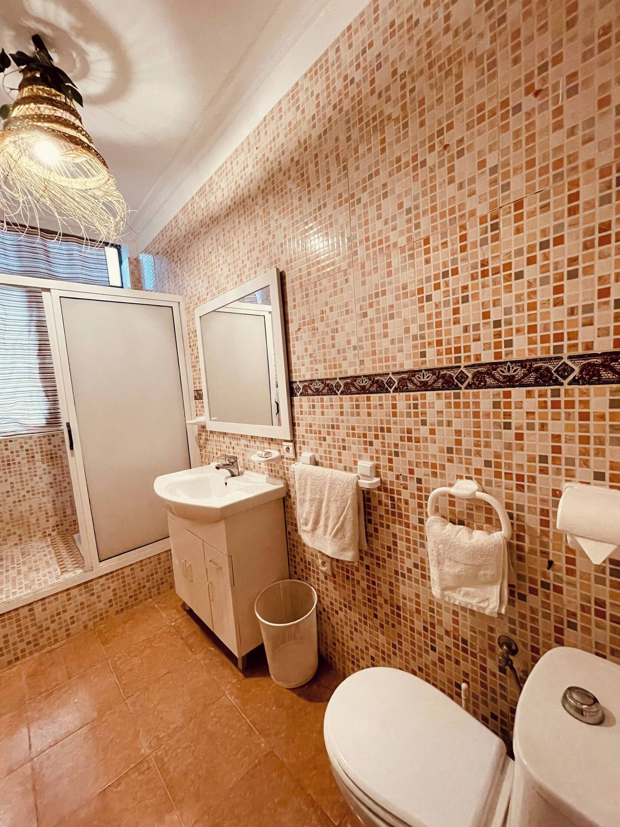 Appartement, 1 chambre, fumeurs, vue ville | Salle de bain